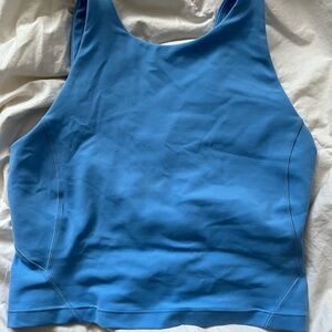 Blue lululemon Align Tank Top - High Neck.